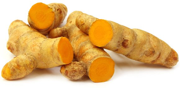 A Pile of Fresh Turmeric Roots